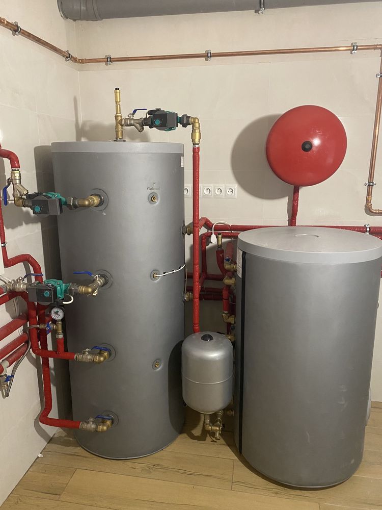 Usługi hydrauliczne , Hydraulika, montaż pomp ciepła