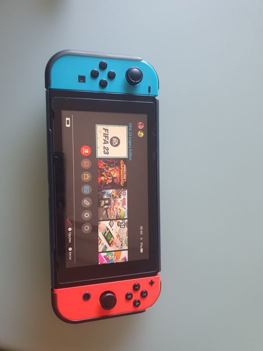 Nintendo switch desbloqueada 128gb c/ caixa