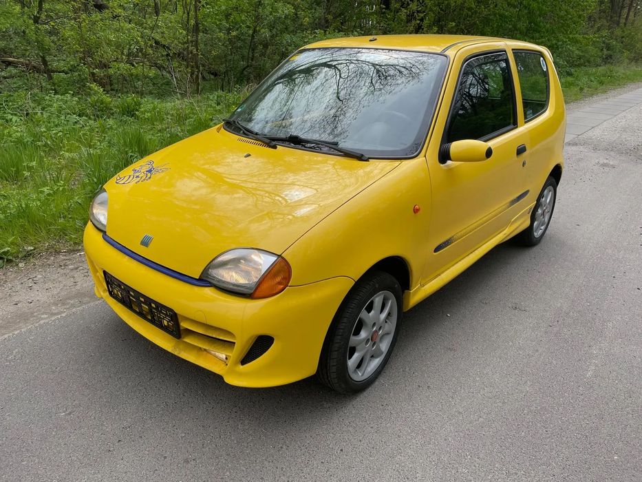 Fiat Seicento SPORTING żółty super stan bez KOROZJI