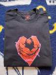 T-shirt męski XL z czerwonym sercem