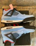 nowy Jordan 4 Retro Travis Scott Cactus Jack Moda rozmiar.45