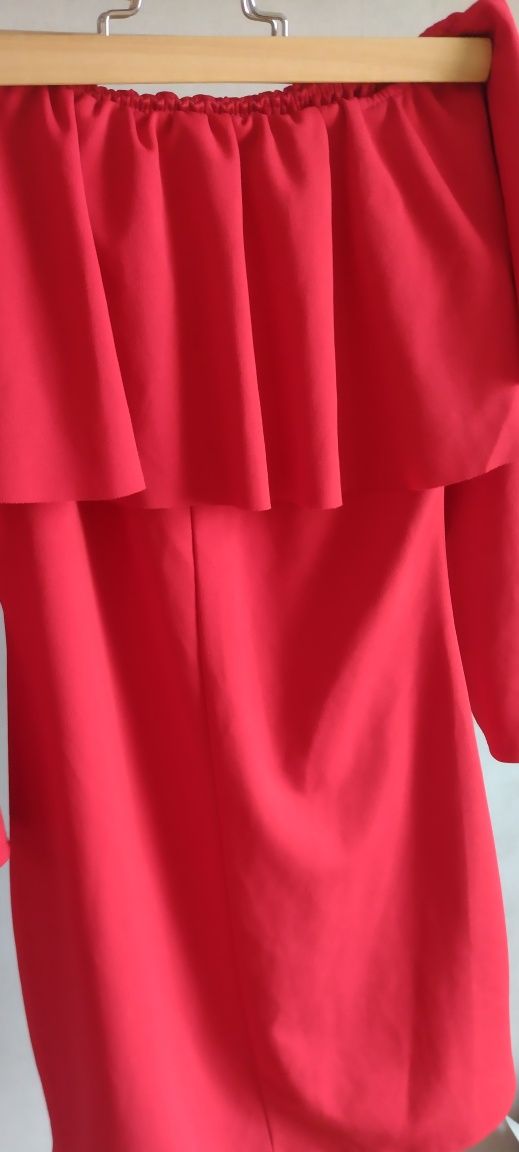 Czerwona sukienka hiszpanka S/M