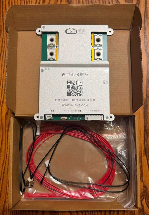 Плата BMS Jikong JK-B2A8S20P 200/350A (балансир 2А)