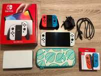 Nintendo Switch OLED + kontrolery