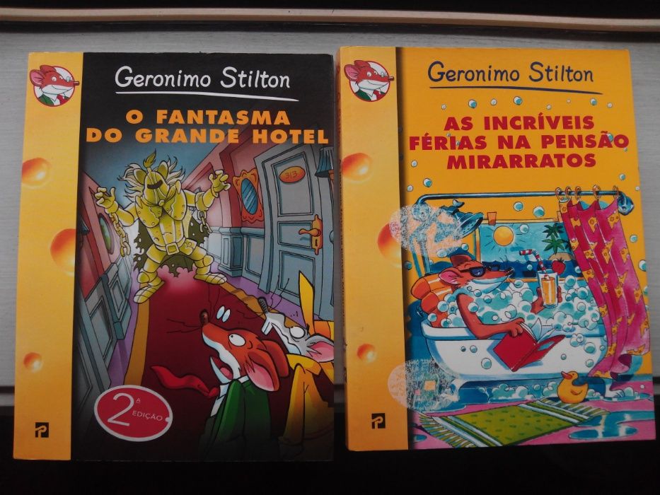 Livros Geronimo Stilton