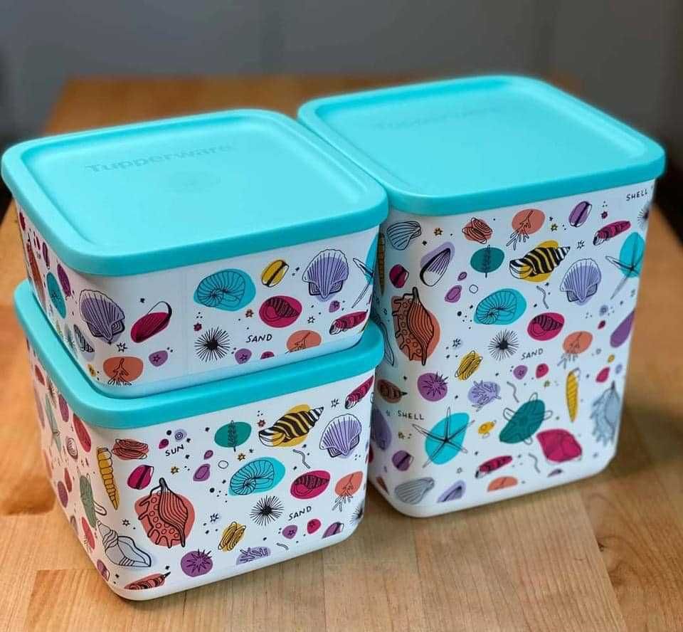 3 Caixas CopaCabana Tupperware