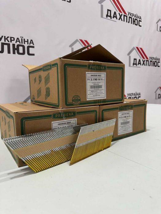 Стрічкові цвяхи 34° PREBENA PR 3.1/ 90мм