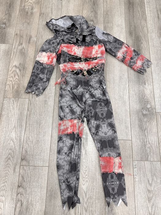 Костюм дівчинці і хлопцю зомбі, 116-122, 122-128, зомби, хеллоуин