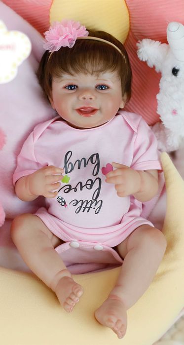 Boneca reborn 47cm. (Artigo novo)