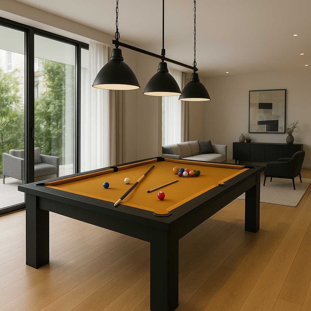 Stół Bilardowy ELEGANT 8 ft z tenisem stołowym