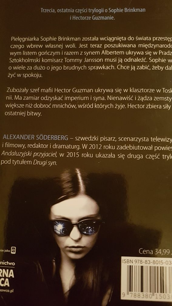 Alexander Soderberg thriller sensacyjny Andaluzyjski przyjaciel