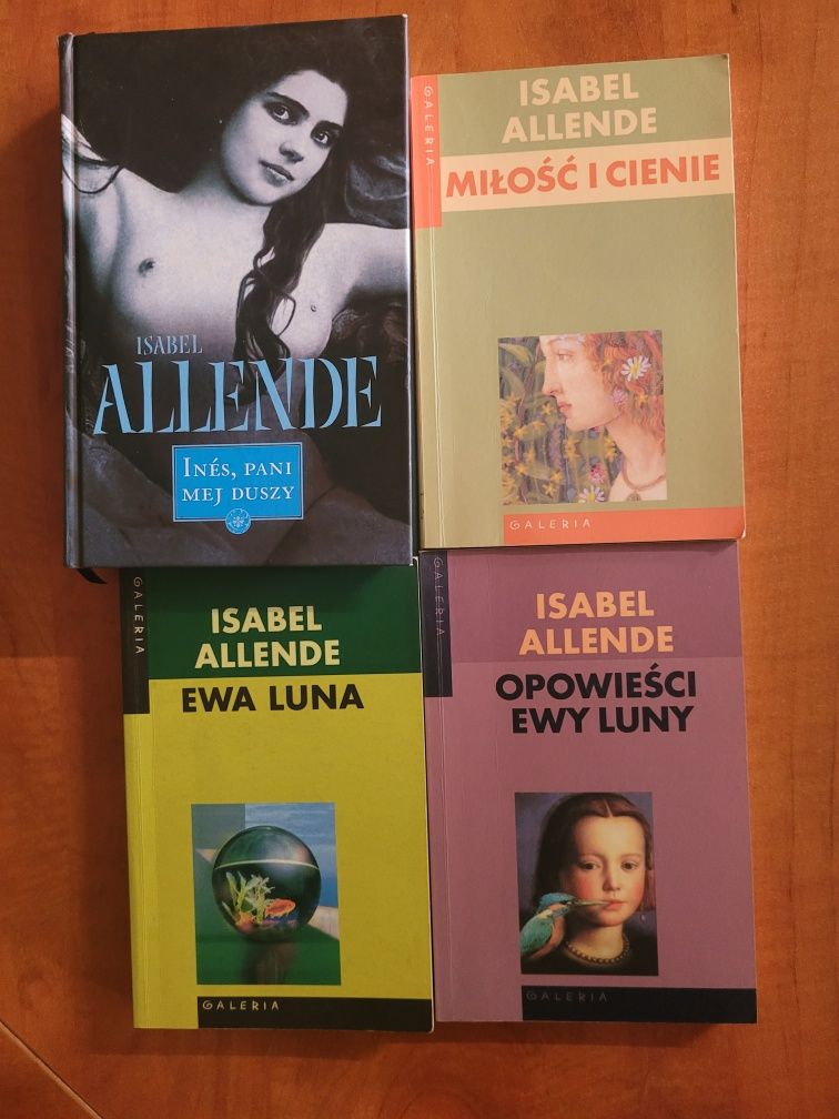 Isabel Allende 4 tytuły Ewa Luna Milosc i cienie