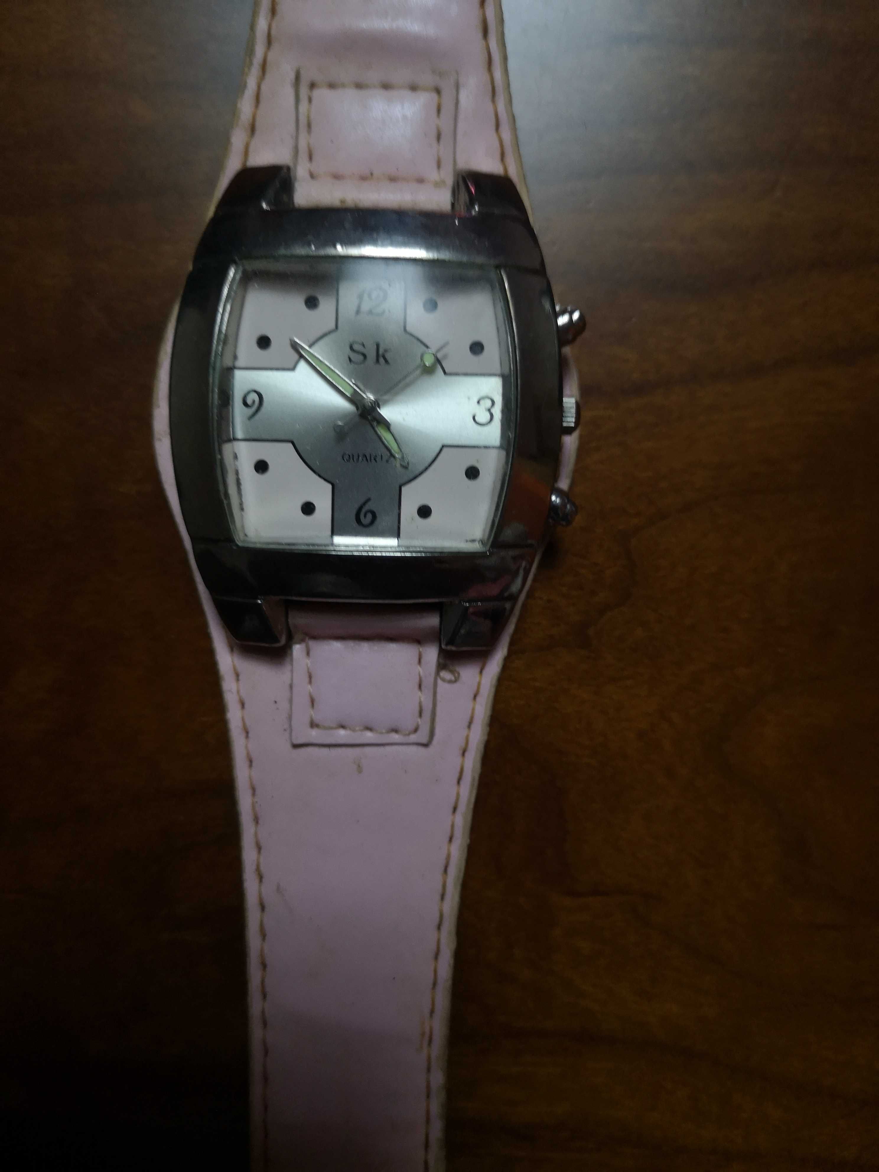 Relógio SK  cor de rosa