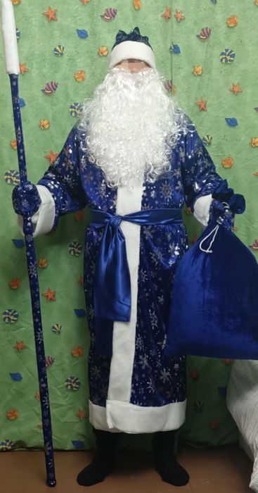 Дід Дед Мороз Миколай костюм Деда Діда Мороза Св. Николая Миколая