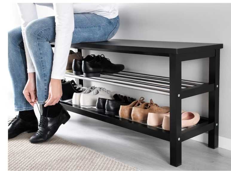 Banco com arrumação sapatos - IKEA TJUSIG