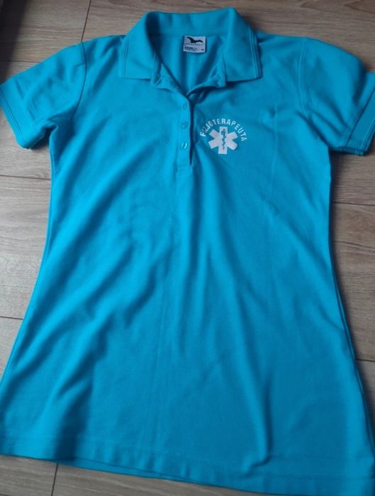 Koszulka Polo Damska medyczna Fizjoterapeuta