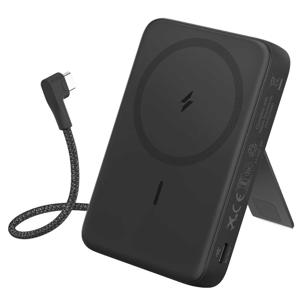 Повербанк з підставкою Anker Zolo MagSafe Power Bank 10,000mAh 30W NEW