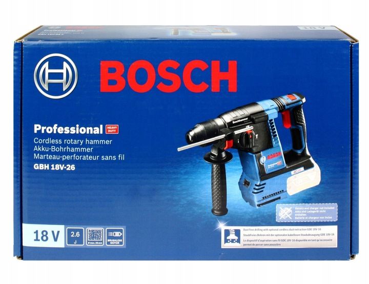 Akumulatorowy Młot Gbh 18v-26 Bosch Korpus Body