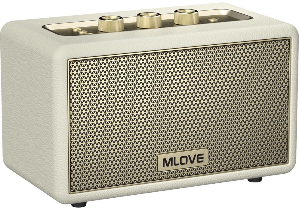 Портативна акустика MLove A200 (Elegant Retro White)