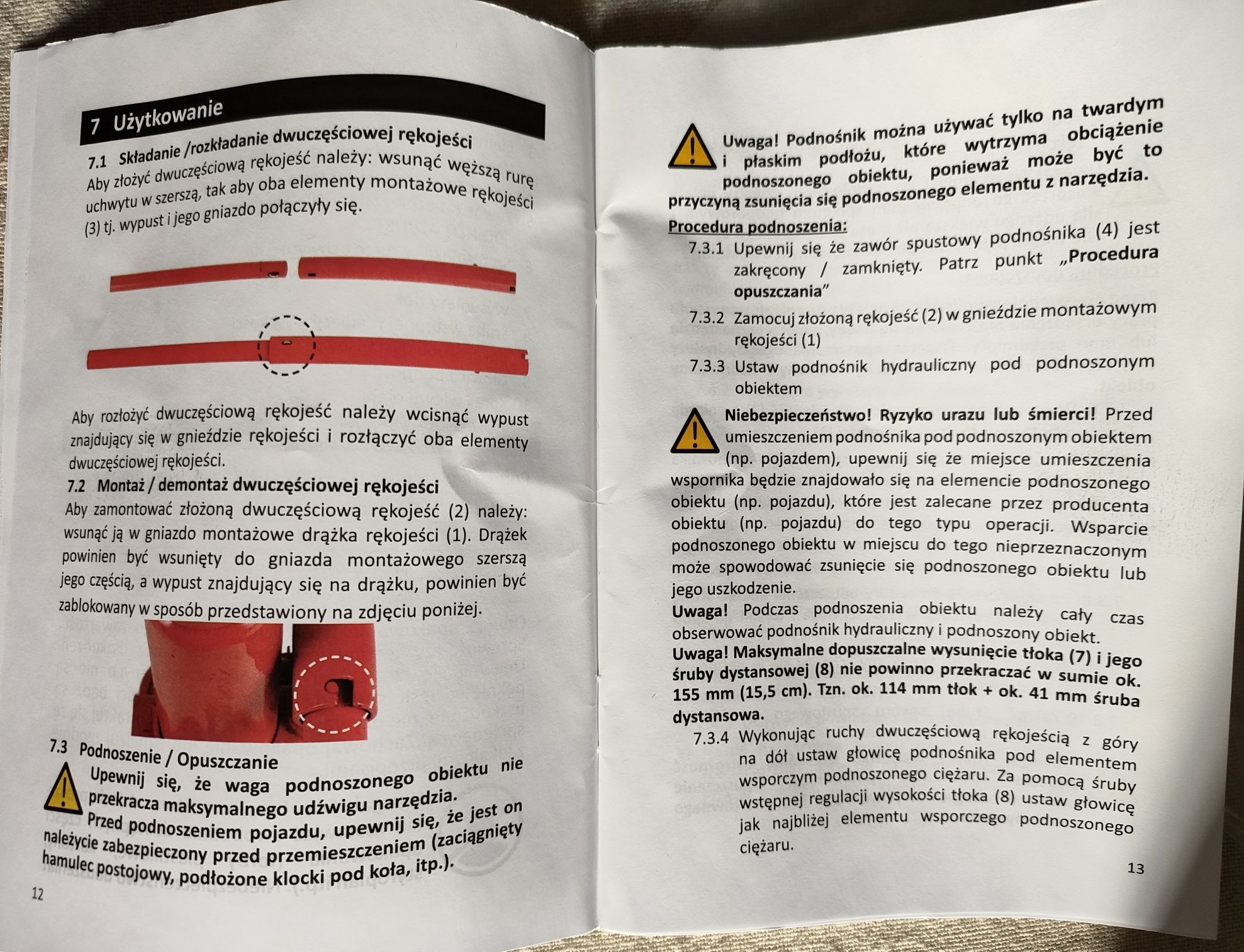 Podnośnik hydrauliczny słupkowy, udźwig 3T, GT Max
