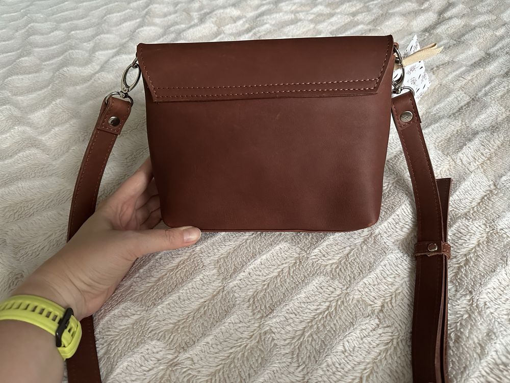Nowa kopertówka MoodBags nubuk
