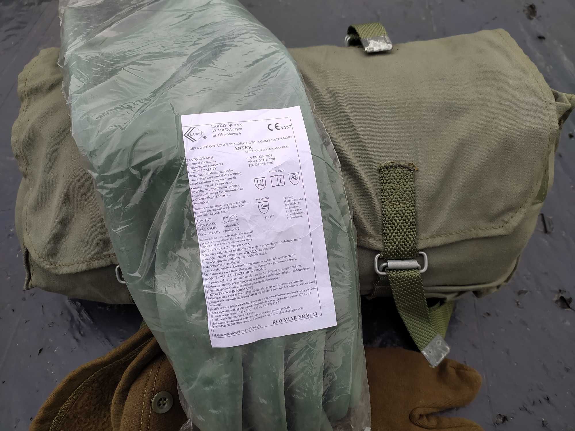Płaszcz przeciwchemiczny OP-1 komp. wszystkie rozmiary. Obrona cywilna