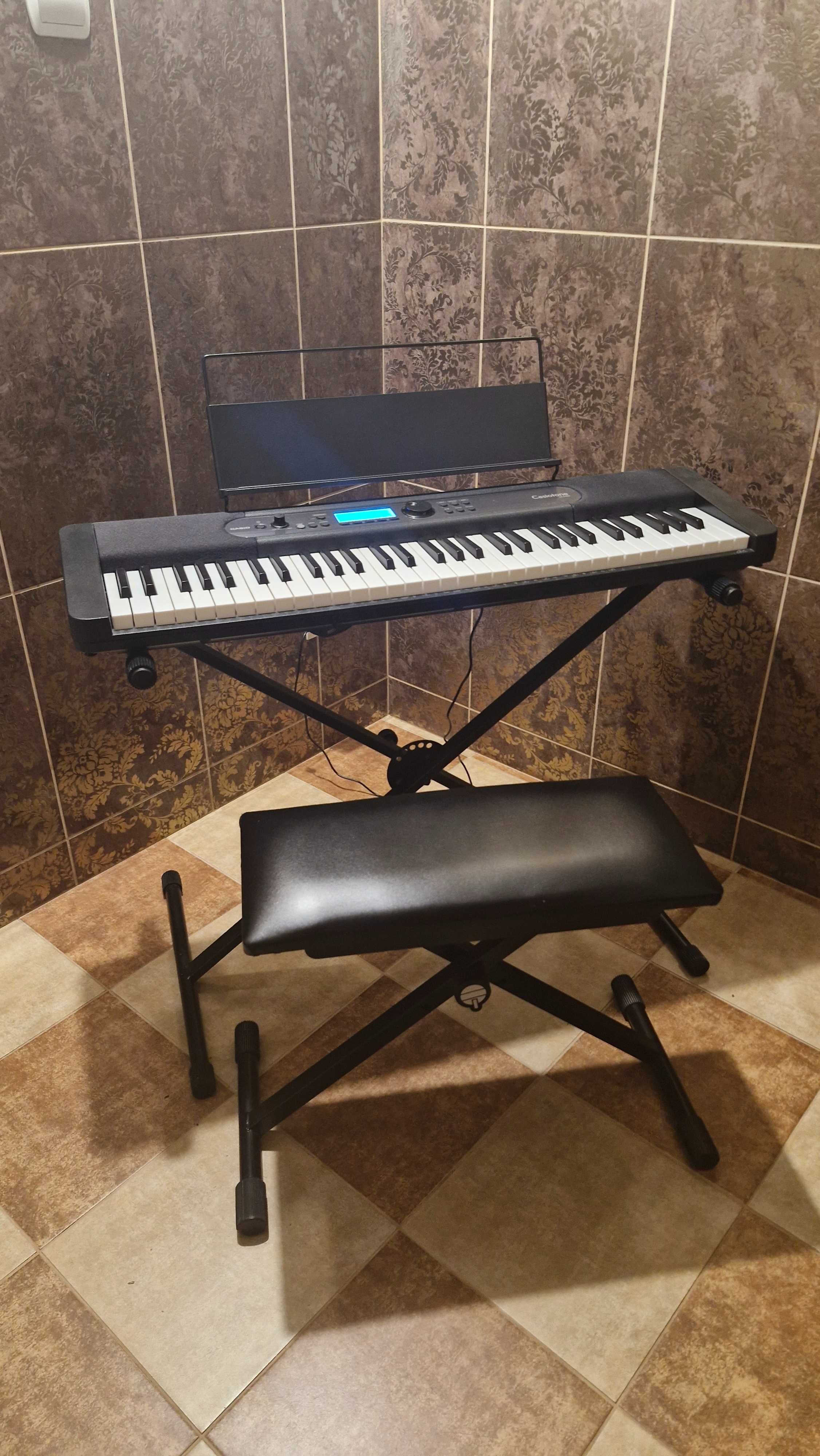 Casio LK-S450 cyfrowy keyboard do nauki gry