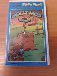 Film "KROWA MOLLY MOO I PRZYJACIELE", bajki dla dzieci na kasecie VHS