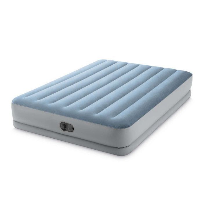 Materac dmuchany Intex 64159 • Dwuosobowy 203x152x36 cm • Z el. pomką