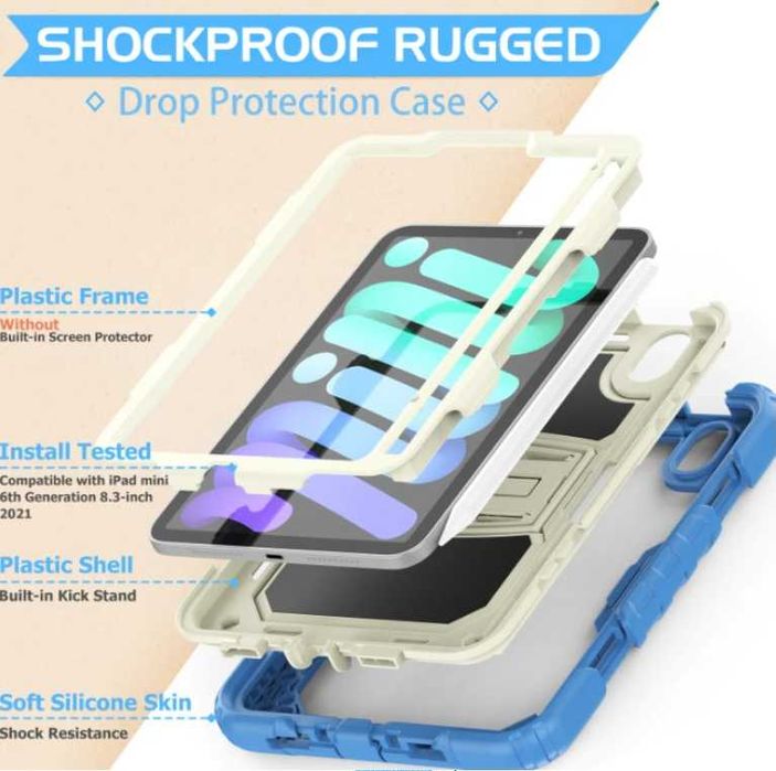 Pancerne Etui Obudowa do iPad Mini 6 8,3''