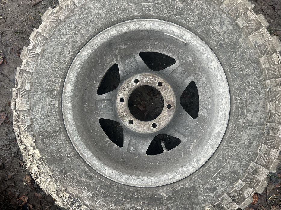 Продам литые диски excel 4x4 с резиной