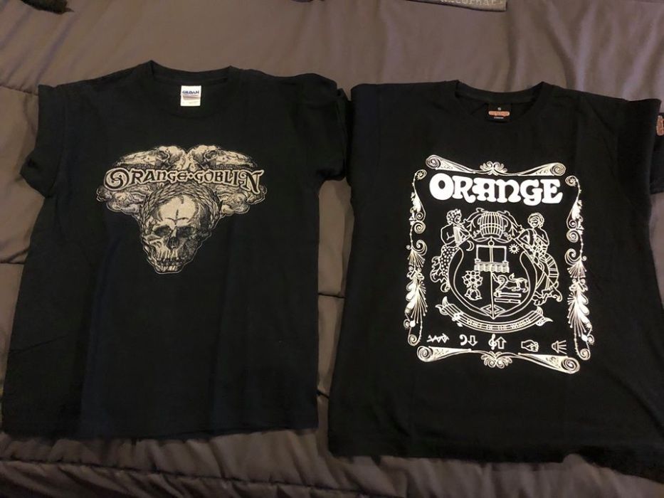 T-Shirts variadas de Metal, Twin Peaks, Back to the Future, Rock.