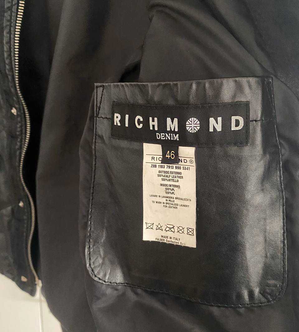 Кожаная мужская куртка Richmond