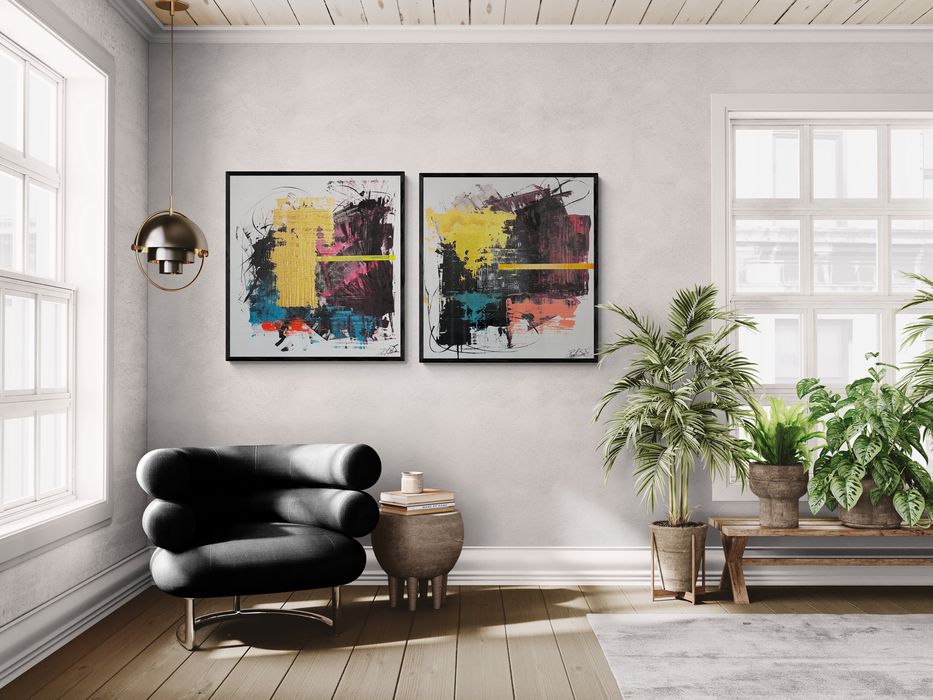 Pintura original artista Paulo Brito