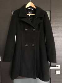 Płaszcz czarny damski 34 XS
