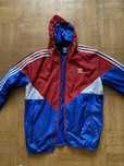 Adidas  vintage 2010s waterproof zip-up