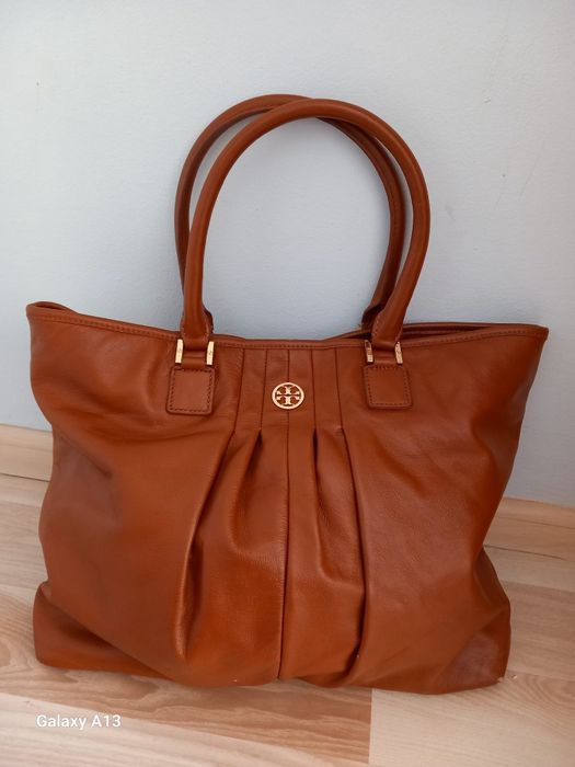 Tory Burch oryginalna torebka tote bag skóra