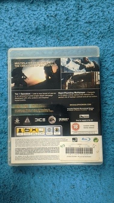 Medal of Honor PS3"em bom estado