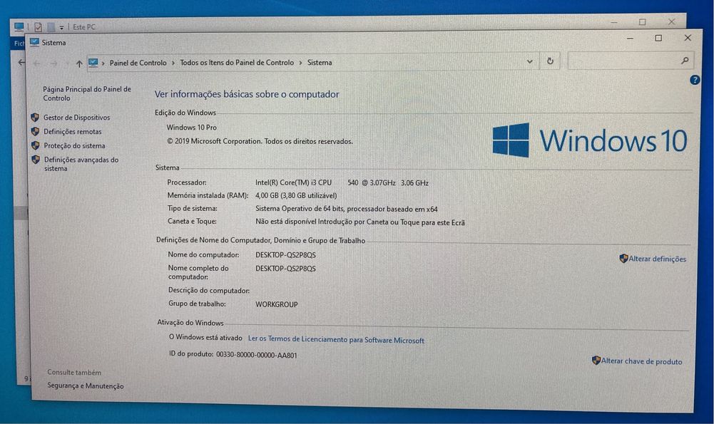 Computador Tsunami NOVO - com windows 10