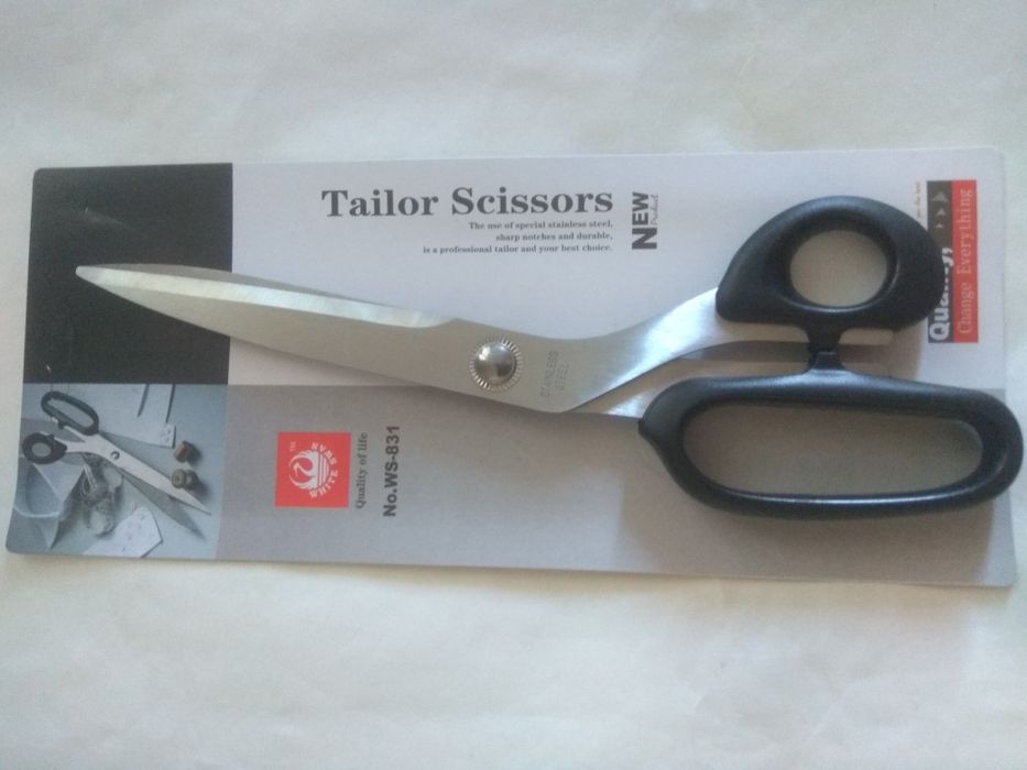 Ножницы для резки ткани портного стальные для шитья