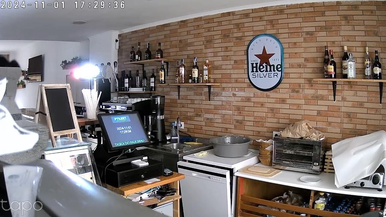 Restaurante em funcionamento