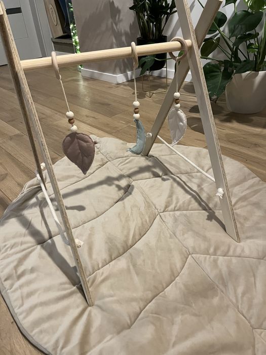 Drewniana Mata edukacyjna Baby Gym
