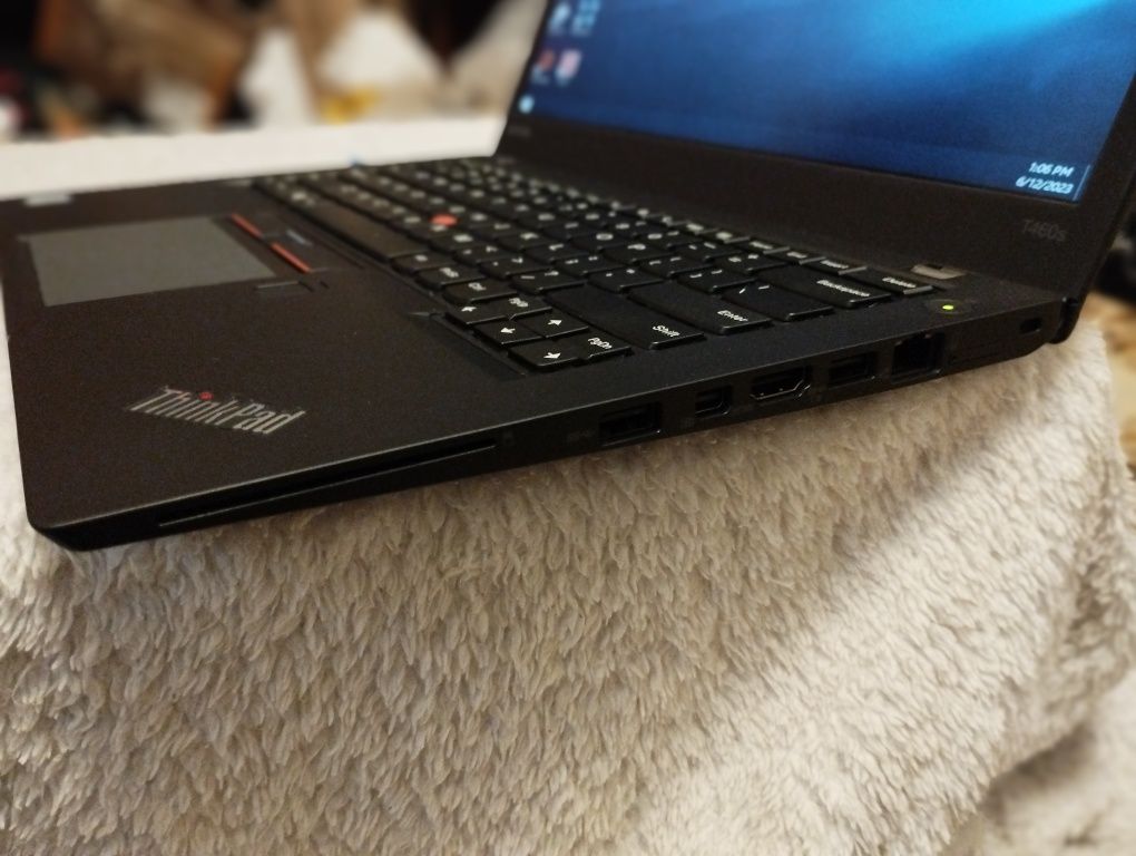 Ноутбук Lenovo ThinkPad T460s FHD IPS i5-6300u/12gb DDR4/SSD 256gb