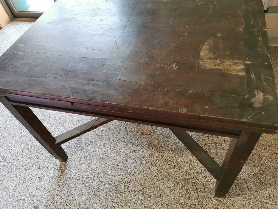 Mesa e cadeiras vintage
