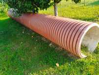 Rura przepustowa karbowana SN8 600mm 6m