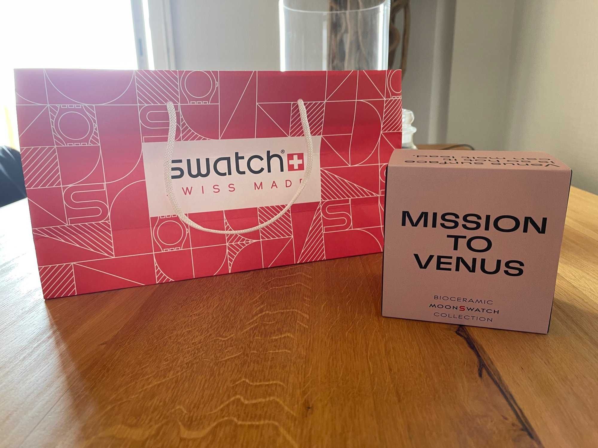 Omega x Swatch SO33P100: Wenus w Limitowanej Bioceramice