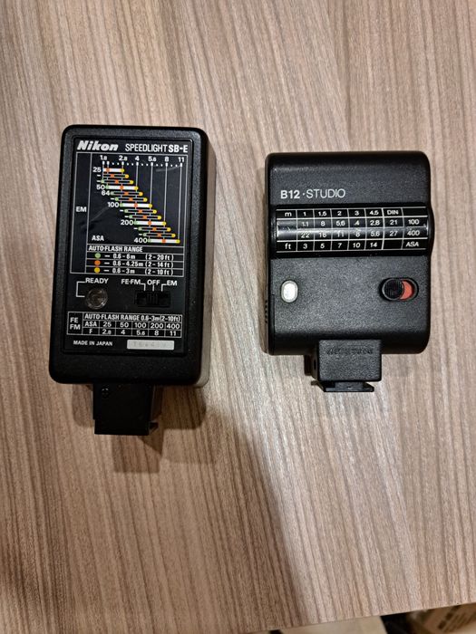 Flash nikon SB-E + flash Osram