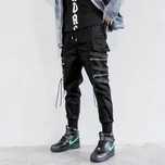 Szerokie męskie spodnie Streetwear