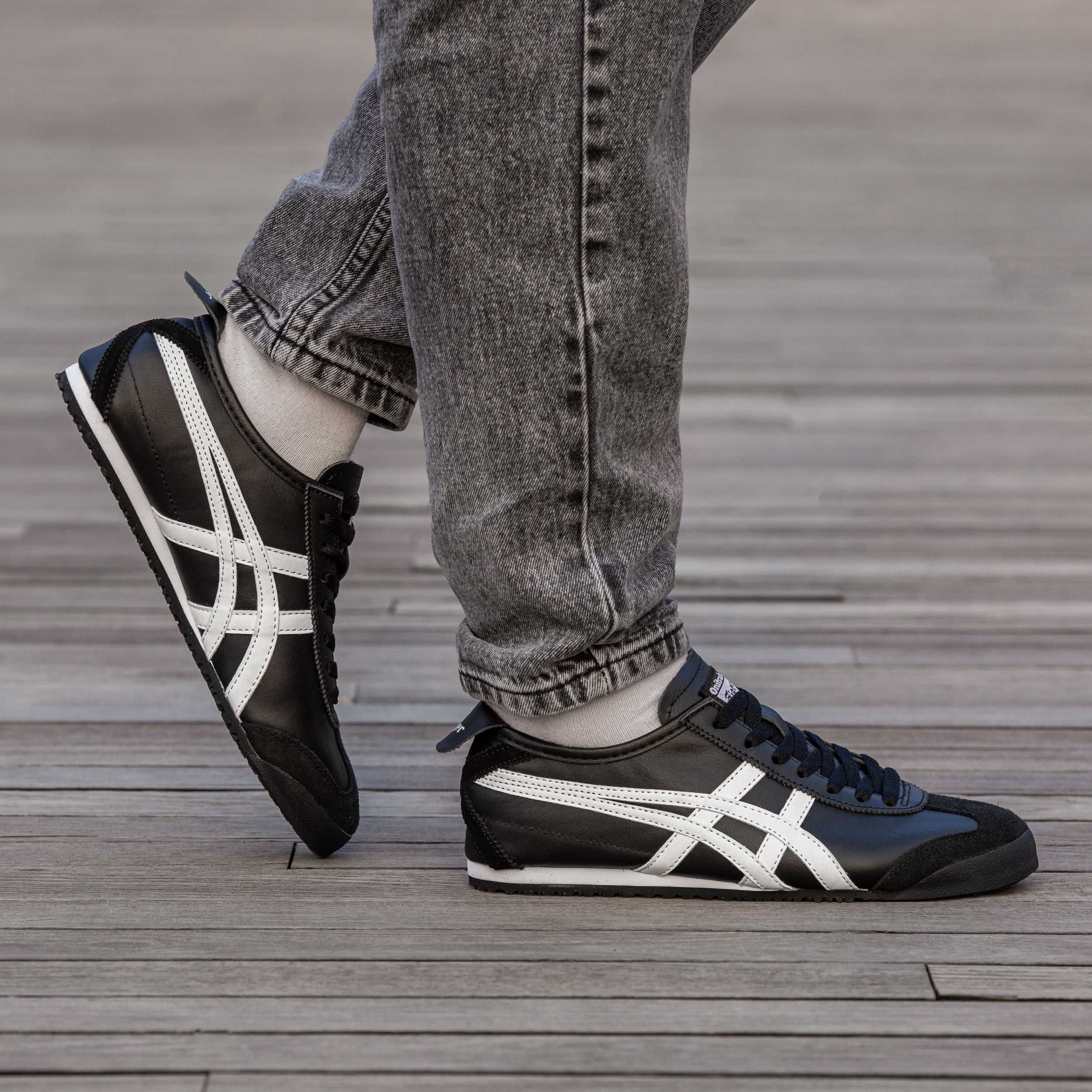 Asics Onitsuka  Mexico 66 Tiger  Balck White1 в 1 оригінал