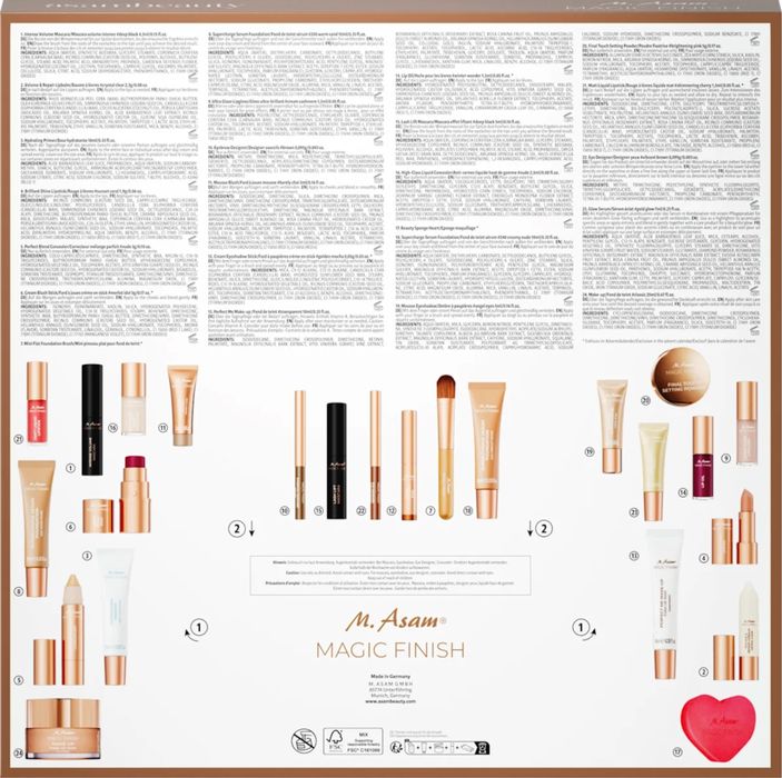 Адвент календар з косметикою